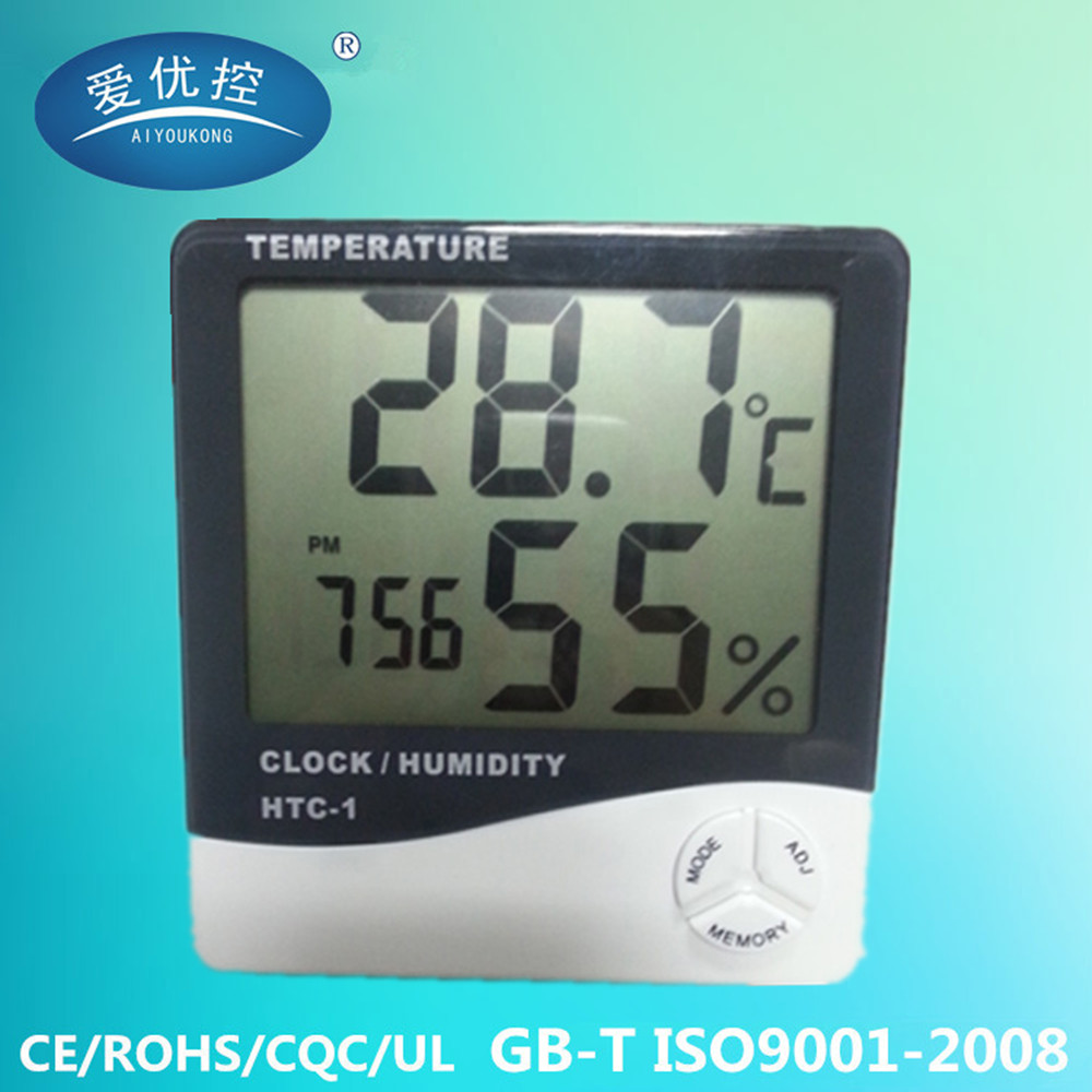  Lcd Termometro Higrometro/ HTC-1  µ      ֿ   